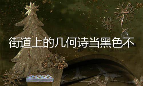 艺术不锈黑色成为城市品街道几何圾桶钢垃上的诗当